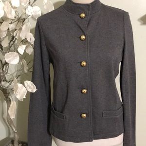 LIZ CLAIBORNE GRAY JACKET
